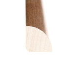 Flexco Java 0.75-in T x 0.75-in W x 78-in L Solid Wood Quarter Round