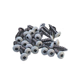 Freedom 5-in White Metal Screw For Vinyl Fence 30-Pack