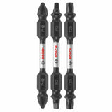 Bosch Impact Tough 3-Piece 1/4-in x 2-1/2-in Double-Ended Impact Driver Bit Set