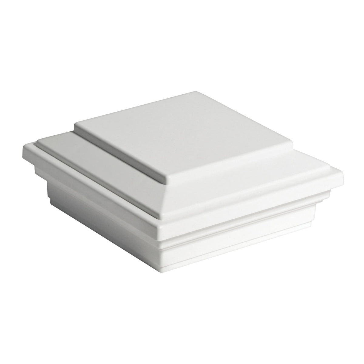 Trex 4-in x 4-in Enhance Classic White Composite Deck Post Cap