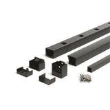 Trex Signature 6-ft x 42-in Charcoal Black Aluminum Deck Stair Rail Kit