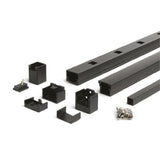 Trex Signature 8-ft x 42-in Charcoal Black Aluminum Deck Rail Kit