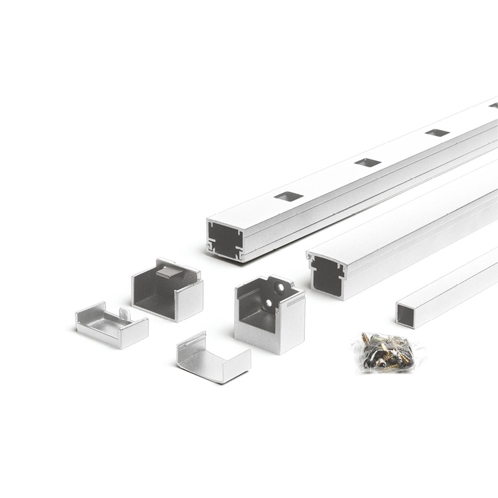 Trex Signature 6-ft x 36-in Classic White Aluminum Deck Stair Rail Kit