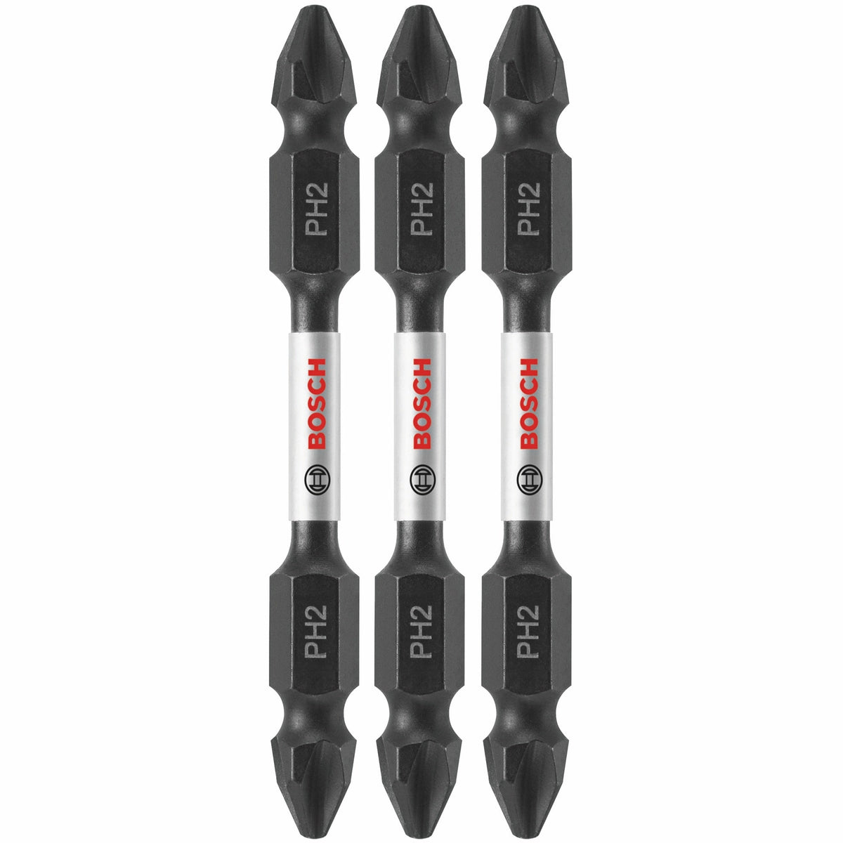 Bosch Impact Tough 3-Piece 1/4-in x 2-1/2-in Phillips Impact Driver Bit
