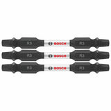 Bosch Impact Tough 3-Piece 1/4-in x 2-1/2-in Double-Ended Square/Robertson Impact Driver Bits