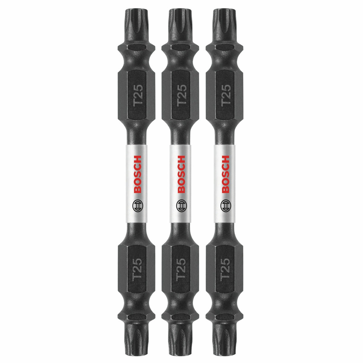 Bosch Impact Tough 3-Piece 1/4-in x 2-1/2-in Torx Impact Driver Bit Set (T25)