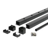 Trex Signature 6-ft x 42-in Charcoal Black Aluminum Deck Rail Kit