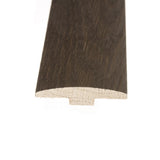 Flexco Mount Castle Truffle 0.46-in T x 2-in W x 78-in L Solid Wood Floor T-moulding