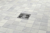 Emser Winter Frost Natural Stone Marble Pencil Liner Tile, 1 in. x 12 in.