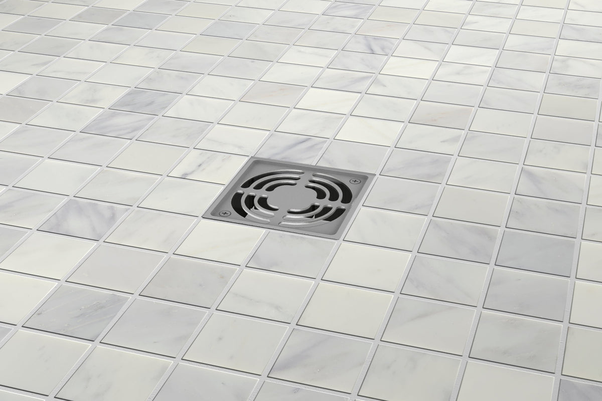 Emser Winter Frost Marble Mosaic/Border Tile – Natural Stone (12-in x 12-in)