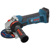 Bosch GWS18V-45 4.5-in 18-Volt Sliding Switch Cordless Angle Grinder (Tool Only)