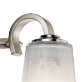 Kichler Oxby 24.5-in 3-Light Brushed Nickel Modern/Contemporary Vanity Light
