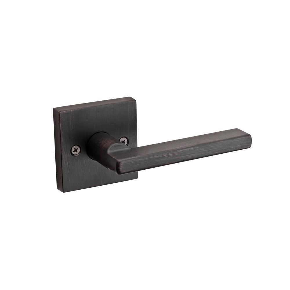 Halifax Square Matte Black Dummy Door Lever - Super Arbor