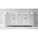 Caroline Parkway 72 in. W Bath Vanity Cabinet Only in Espresso - Super Arbor