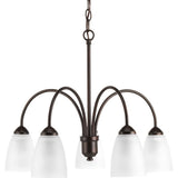 Progress Lighting Gather 5-Light Antique Bronze Transitional Chandelier