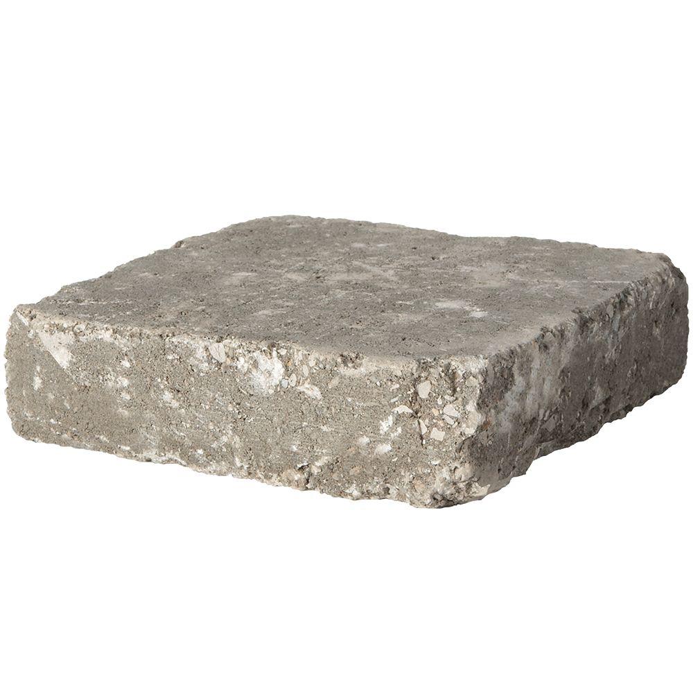 Pavestone RumbleStone 93 in. x 10.5 in. Tree Ring Kit in Greystone