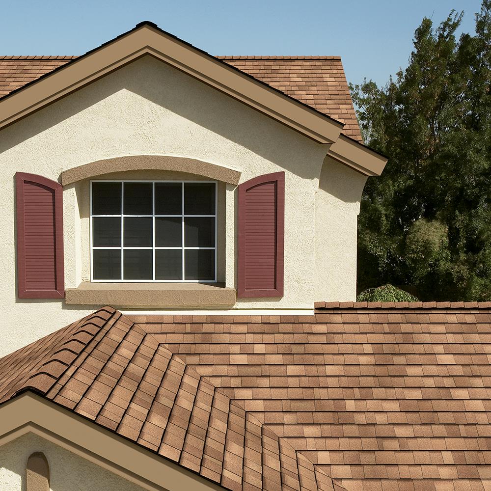 Owens Corning Duration Premium Cool Frosted Oak Architectural Roof Shingles, 24.6-sq ft per Bundle