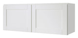 Diamond NOW Arcadia 36-in W x 14-in H x 12-in D White Wall Fully Assembled Cabinet (Recessed Panel Shaker Door Style)