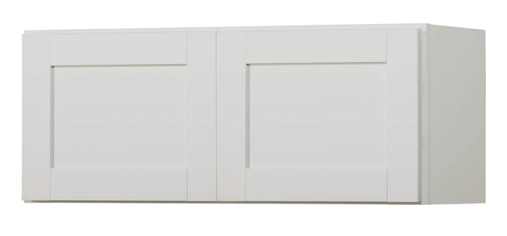 Diamond NOW Arcadia 30-in W x 12-in H x 12-in D White Wall Fully Assembled Cabinet (Recessed Panel Shaker Door Style)