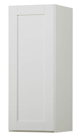 Diamond NOW Arcadia 12-in W x 30-in H x 12-in D White Wall Fully Assembled Cabinet (Recessed Panel Shaker Door Style)