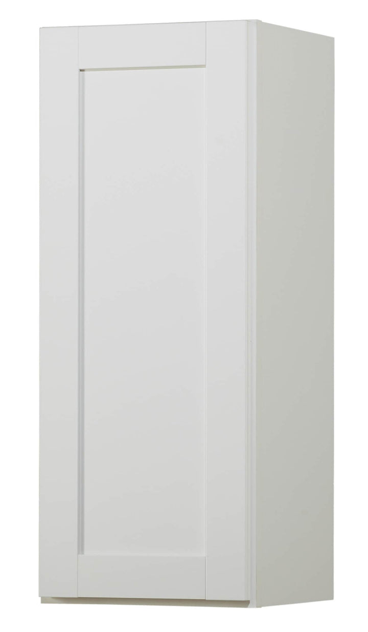Diamond NOW Arcadia 12-in W x 30-in H x 12-in D White Wall Fully Assembled Cabinet (Recessed Panel Shaker Door Style)