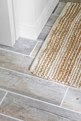 Style Selections Natural Timber Whitewash 6-in x 36-in Porcelain Wood Look Tile (Common: 6-in x 36-in; Actual: 35.96-in x 5.79-in)