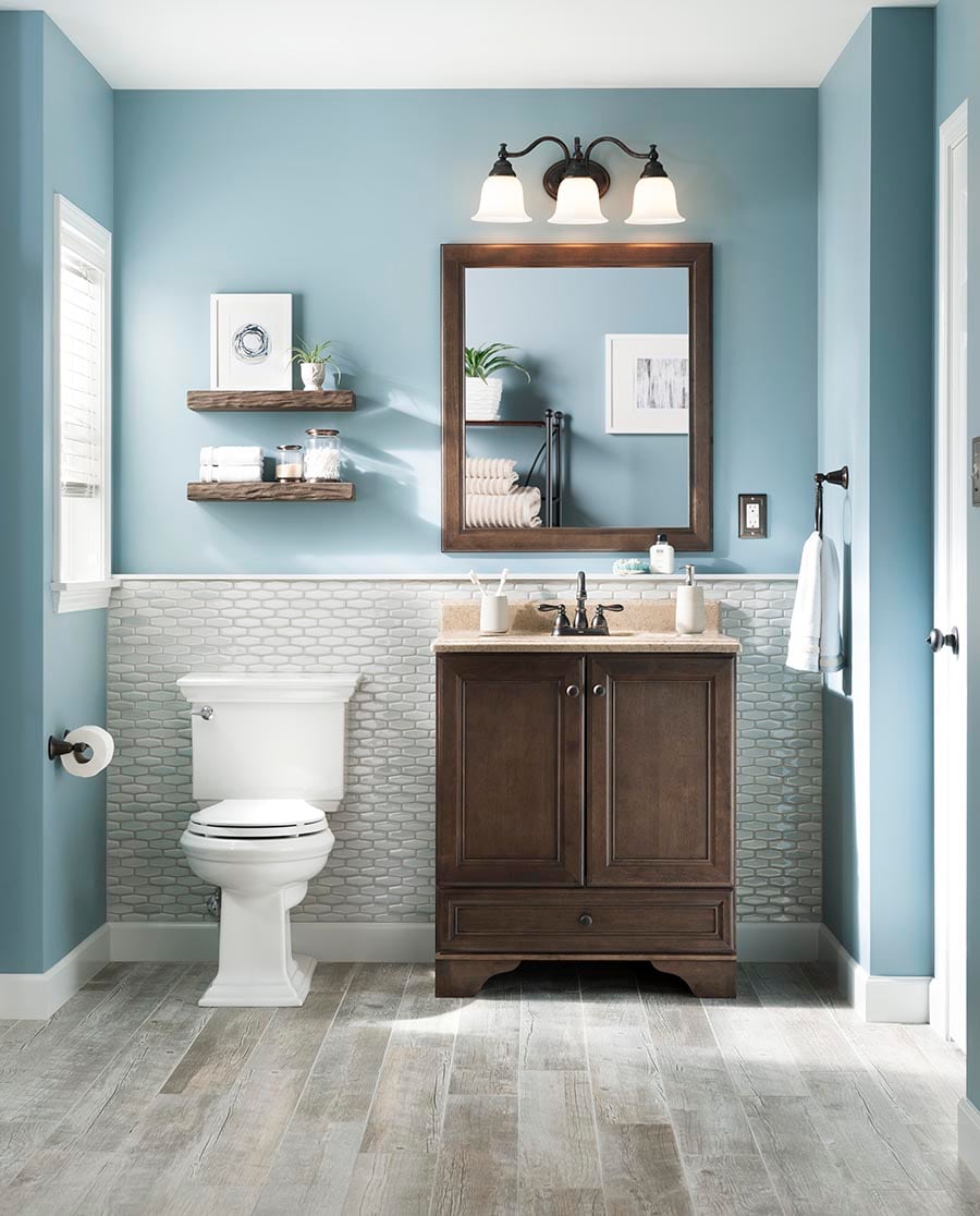 Style Selections Natural Timber Whitewash 6-in x 36-in Porcelain Wood Look Tile (Common: 6-in x 36-in; Actual: 35.96-in x 5.79-in)