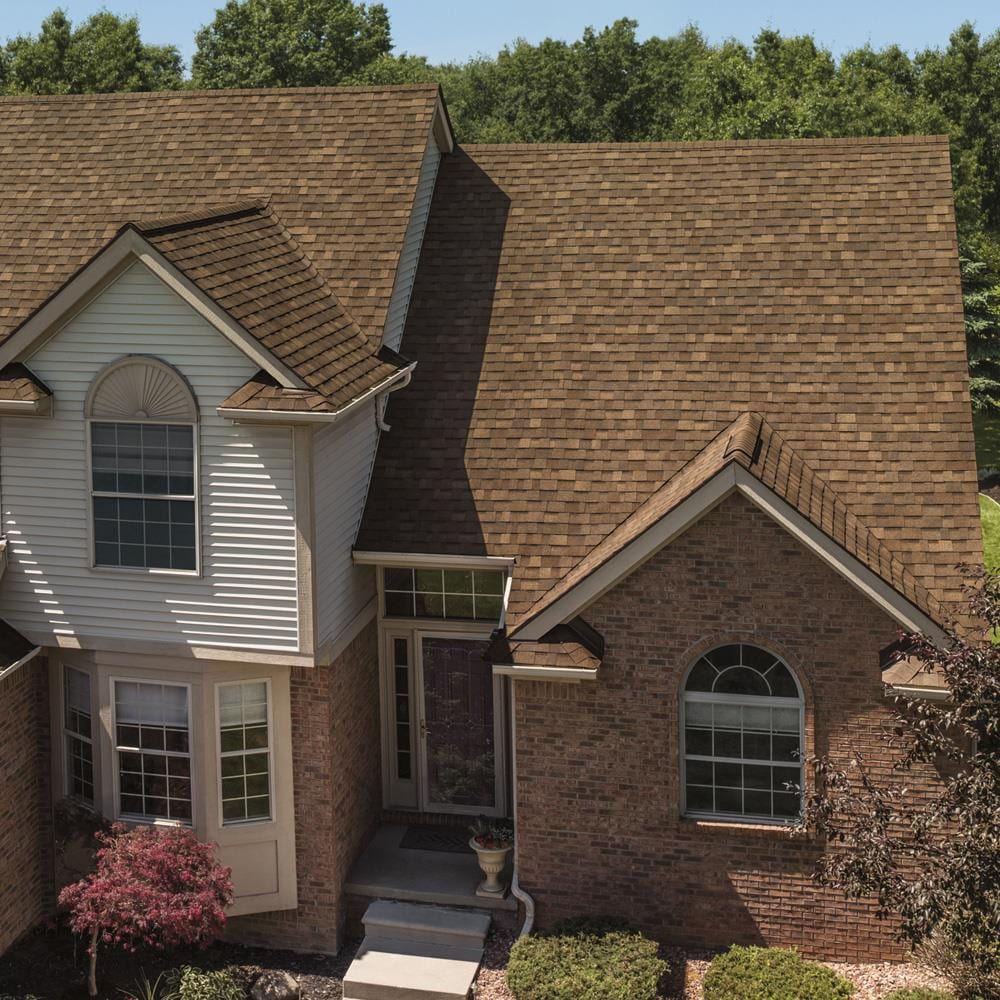 Owens Corning Oakridge Architectural Roof Shingles, Artisan Aged Cedar, 32.8-sq ft per Bundle