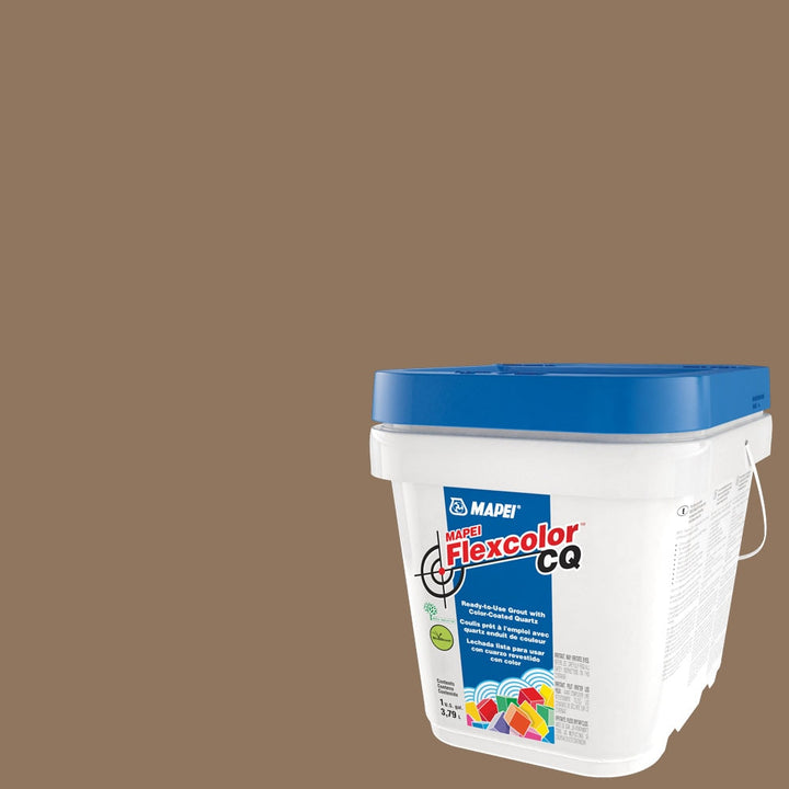 MAPEI Flexcolor CQ Grout, Hickory #5111 — 1-Gallon Ready-to-Use Acrylic Sanded Grout