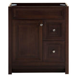 Brinkhill 36 in. W x 34 in. H x 22 in. D Bath Vanity Cabinet Only in Chocolate - Super Arbor