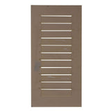 12 in. x 24 in. Rectangular Primed Polyurethane Paintable Gable Louver Vent - Super Arbor
