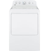 GE 7.2-cu ft Electric Dryer (White)