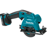 Makita 12V max CXT Lithium‑Ion Cordless 3-3/8 in. Circular Saw Kit with Case (2.0Ah)