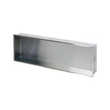 Storage Pod 34.5 in. x 14 in. 18-Gauge Stainless Steel Shower Niche - Super Arbor