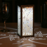 Frosted Scroll Integrated LED Solar Lantern - Super Arbor
