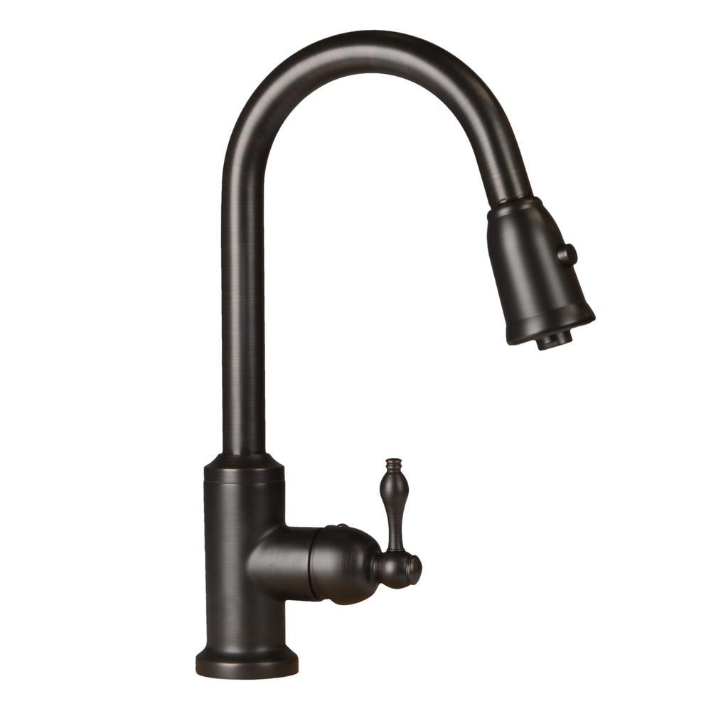 All-in-One Copper 42 in. Triple Bowl Kitchen Farmhouse Apron Front Sink with Faucet in ORB - Super Arbor