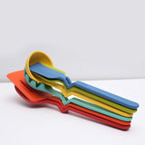7-Piece Silicone Utensil Set with Wire Caddy