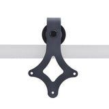 12 ft. Classic American Country Sliding Standard Double Track Barn Door Hardware Kit - Super Arbor