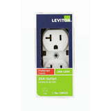 20 Amp Commercial Grade Duplex Outlet, White - Super Arbor