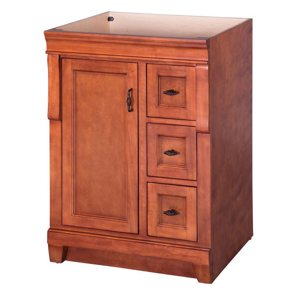 Naples 24 in. W x 21.63 in. D Bath Vanity Cabinet Only in Warm Cinnamon - Super Arbor