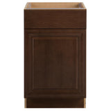 Benton Assembled 12x34.5x24.5 in. Base Cabinet with Soft Close Full Extension Drawer in White - Super Arbor