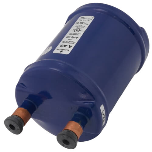 Emerson Flow Controls 060821 accumulator - detail view (Product Type: Accumulator; Type: Suction Accumulator)
