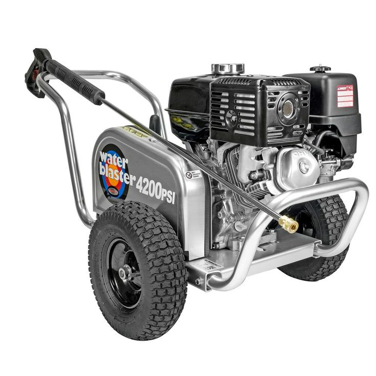 Simpson SIMPSON Aluminum Water Blaster ALWB60827 4200 PSI at 4.0 GPM HONDA GX390 Cold Water Pressure Washer