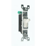 15 Amp CO/ALR AC Quiet Toggle Switch, White - Super Arbor