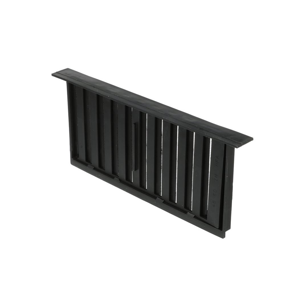 16 in. x 8 in. Slider in Black (12-Quantity) - Super Arbor