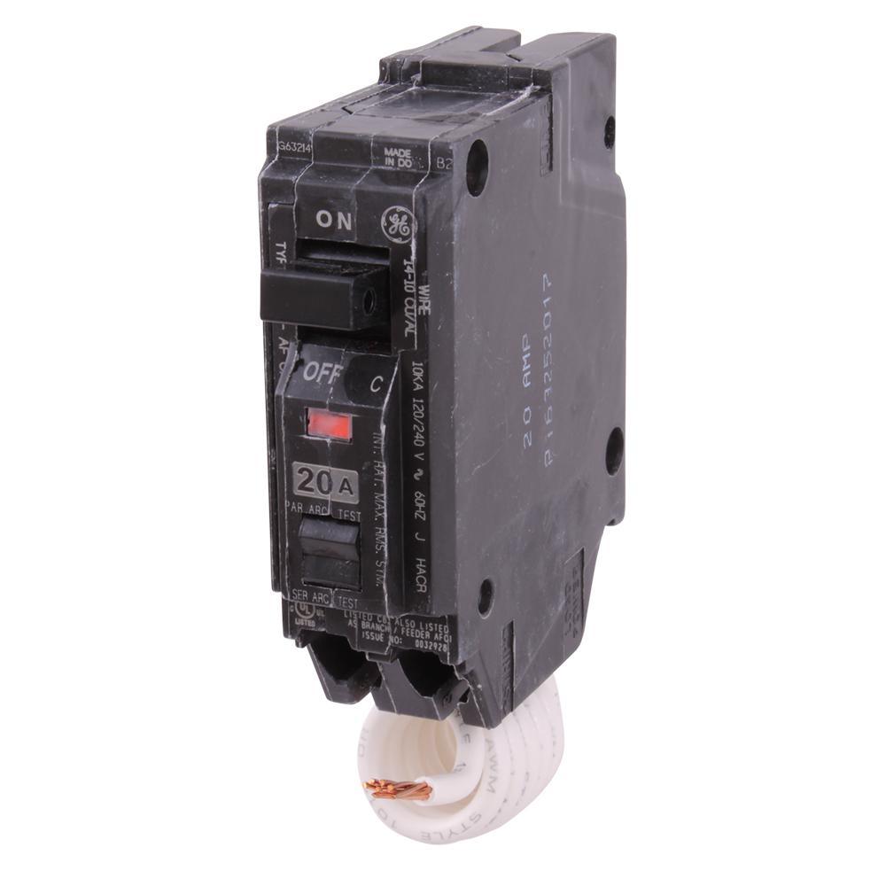 20 Amp 1 in. Single-Pole AFCI Circuit Breaker - Super Arbor