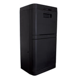 Black Floor Mount Smart Parcel Security Mailbox - Super Arbor