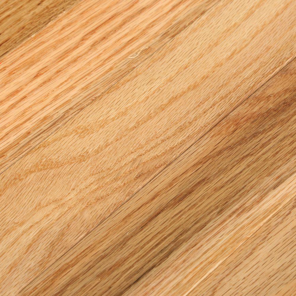 Bruce Oak Rustic Natural 3/4 in. Thick x 2-1/4 in. Wide x Varying Length Solid Hardwood Flooring (20 sq. ft. / case) - Super Arbor