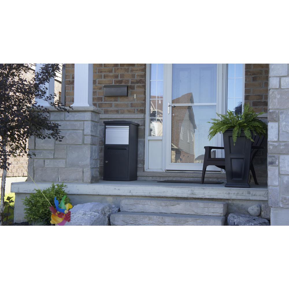 ParcelWirx Graphite Wall/Ground Mount Secure Dropbox - Super Arbor