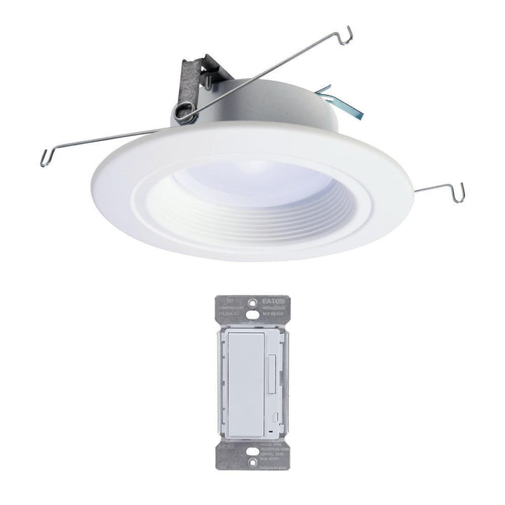 5 and 6 in. Tunable CCT Bluetooth Smart Integrated LED Recessed Trim with In-Wall Accessory Dimmer by HALO Home - Super Arbor